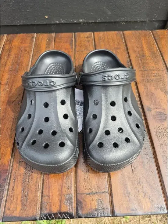 Crocs Baya Clog Black Unisex Womens Size 6 Shoes Slip On Mens Sz 4 New 10126-001 - Picture 3 of 6